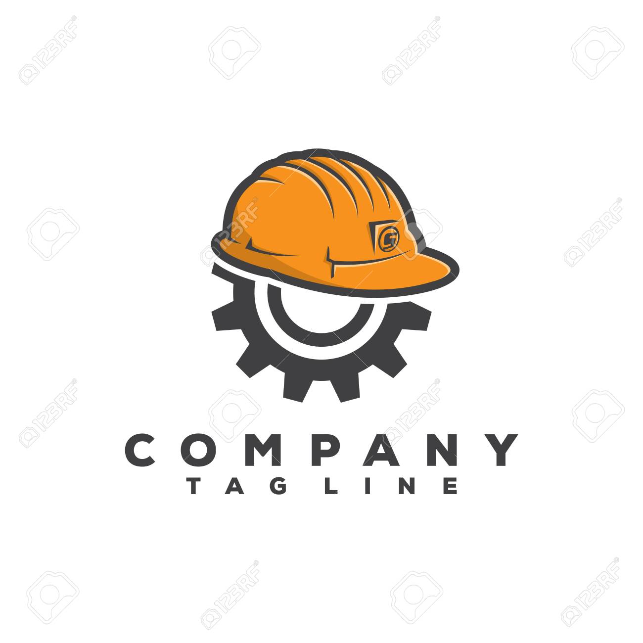 construction hat logo