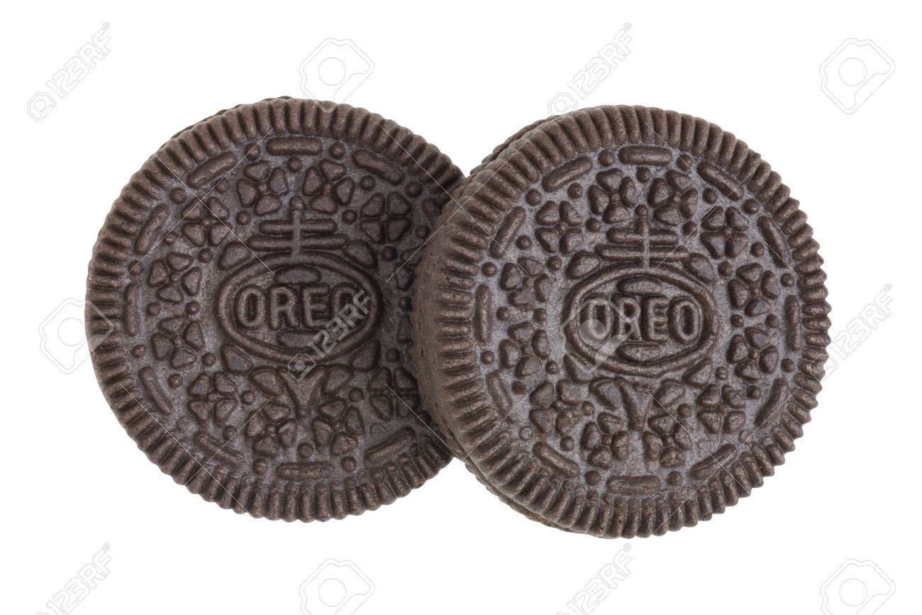 Bangkok Thailand September 27 2017 Oreo Cookies In Two Pieces Stock Photo Picture And Royalty Free Image Image 87088222
