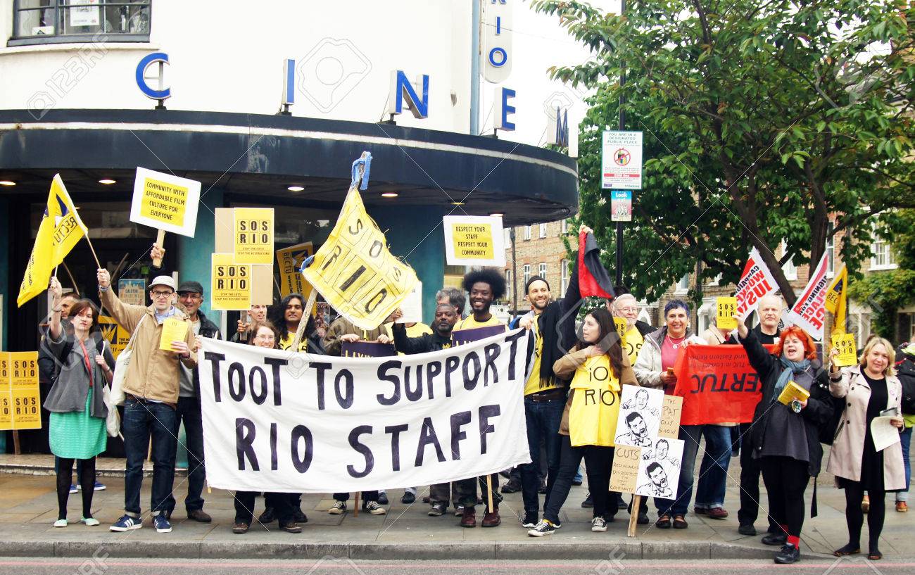 Rio Cinema Workers Strike Over Living Wage And Job Cuts In London