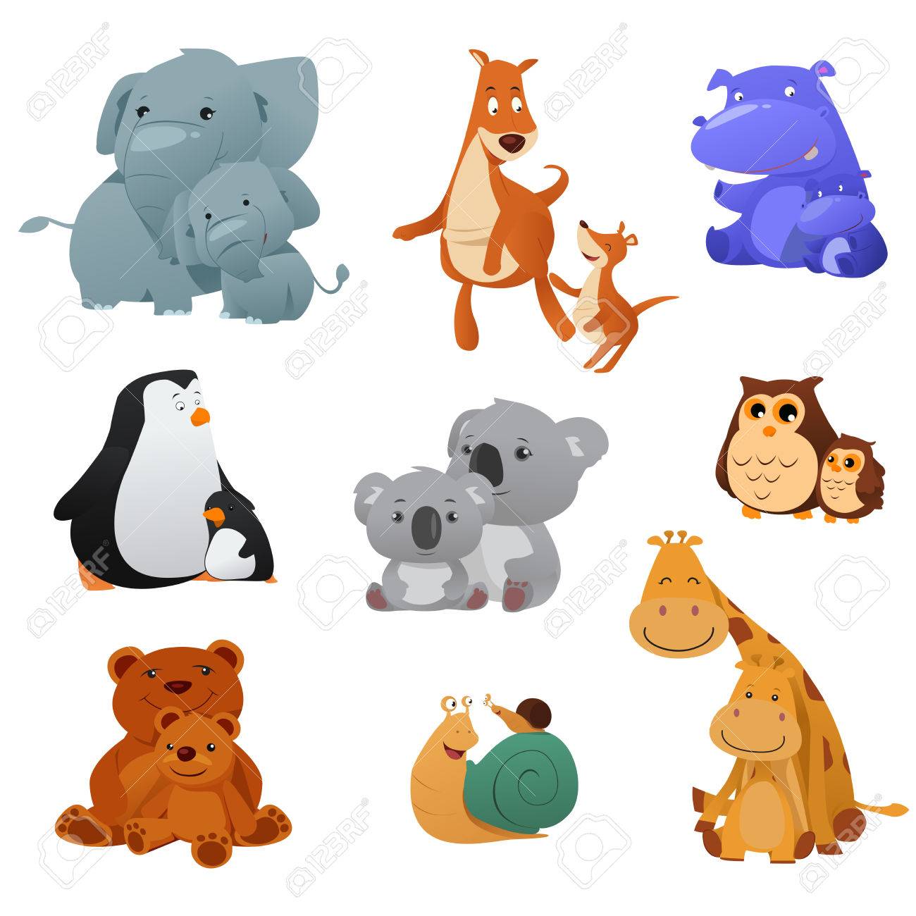 A Vector Illustration Of Wild Animals And Their Young Baby Royalty Free SVG, Cliparts, Vectors, And Stock Illustration. Image 64941781. A Vector Illustration Of Wild Animals And Their Young Baby Royalty Free SVG, Cliparts, Vectors, And Stock Illustration. Image 64941781.