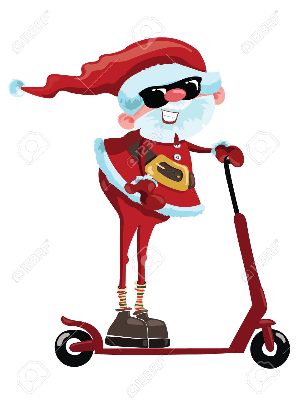 riding santa costume