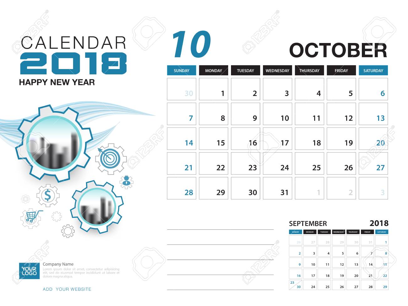 month planner template