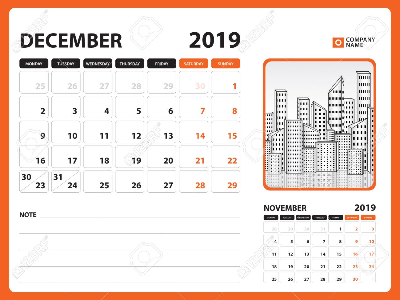 desk calendar for december 2019 template printable calendar planner design template week starts on sunday stationery design vector illustration royalty free svg cliparts vectors and stock illustration image 101581316