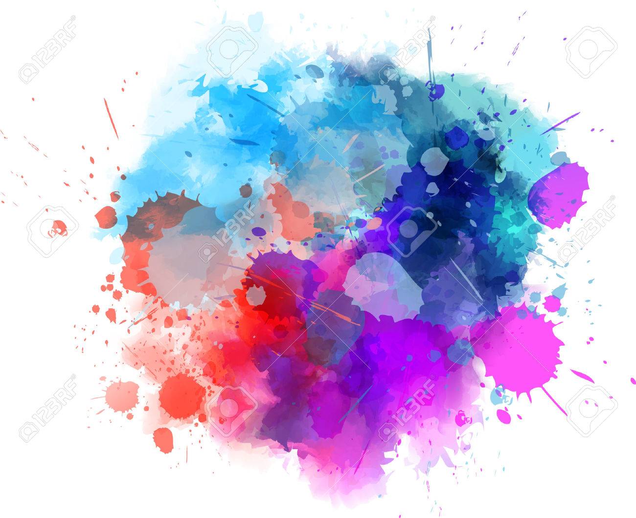 Multicolored Watercolor Splash Blot Royalty Free Cliparts Vectors And Stock Illustration Image Multicolored Watercolor Splash Blot Royalty Free Cliparts Vectors And Stock Illustration Image