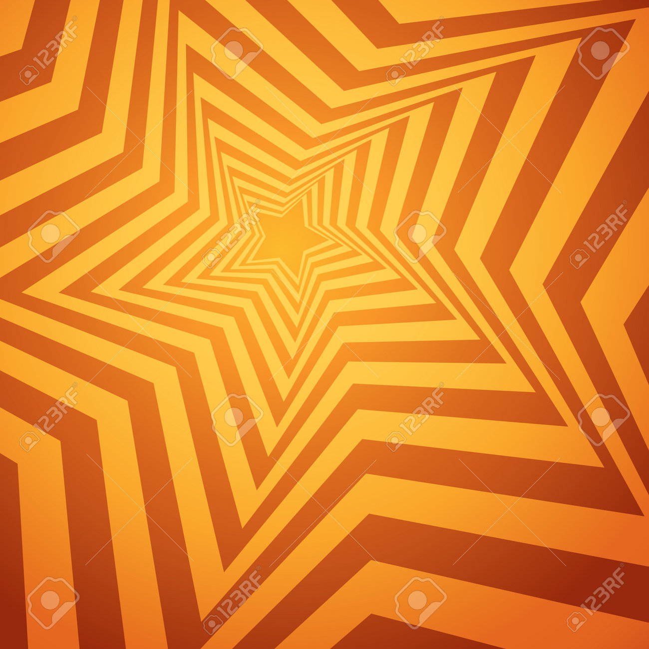 Artistic vivid five-pointed midpoint shape optical illusion op form tracery template. Twirled vibrant fond for greeting card, cheerful feast of United States or Soviet liberty with space for text - 160231438 Artistic vivid five-pointed midpoint shape optical illusion op form tracery template. Twirled vibrant fond for greeting card, cheerful feast of United States or Soviet liberty with space for text - 160231438