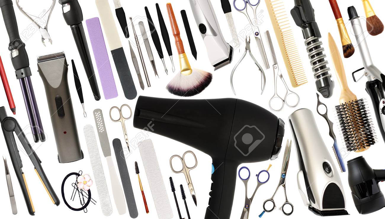beauty salon tools