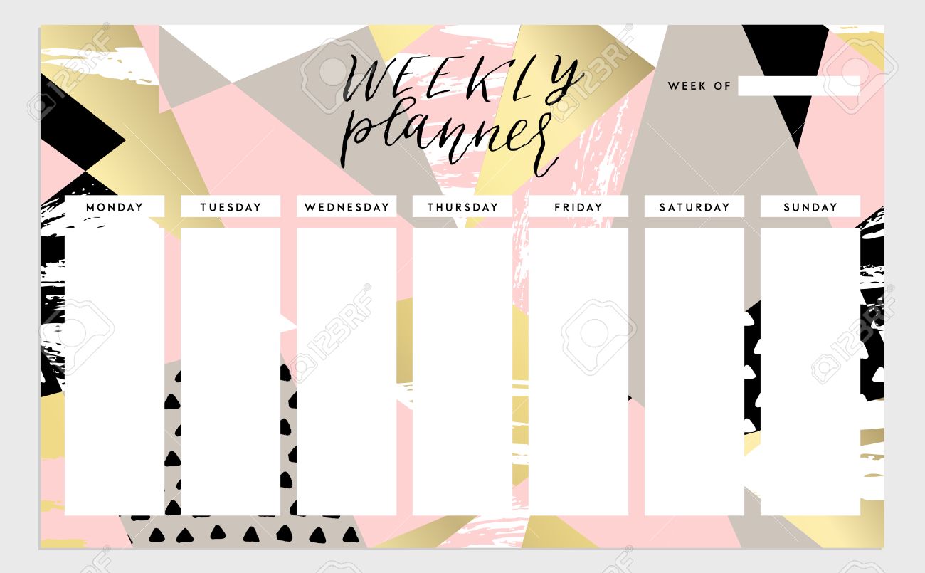 weekly organizer