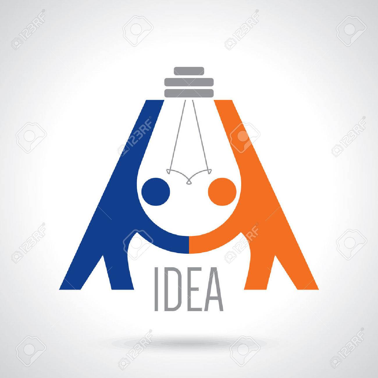 creative concept black white icon handshake. background for business and finance. idea, team,best deal, teame work. Flat vector design - 42932102 creative concept black white icon handshake. background for business and finance. idea, team,best deal, teame work. Flat vector design - 42932102