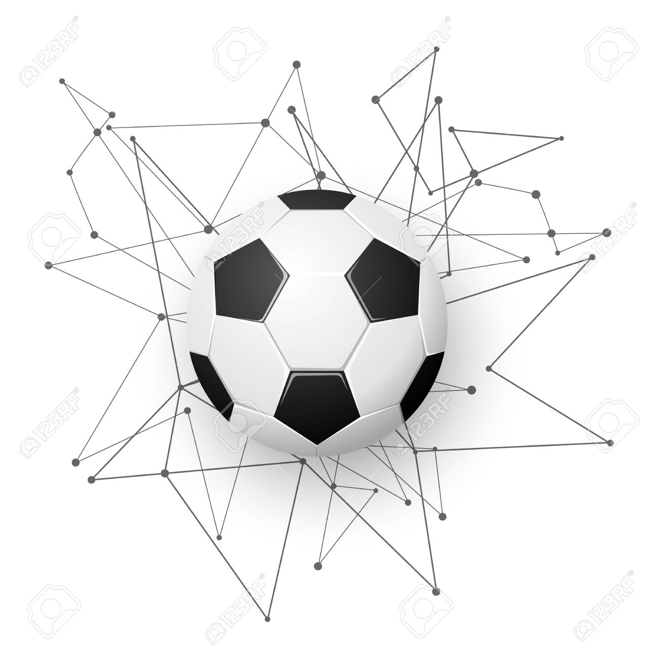 soccer ball template