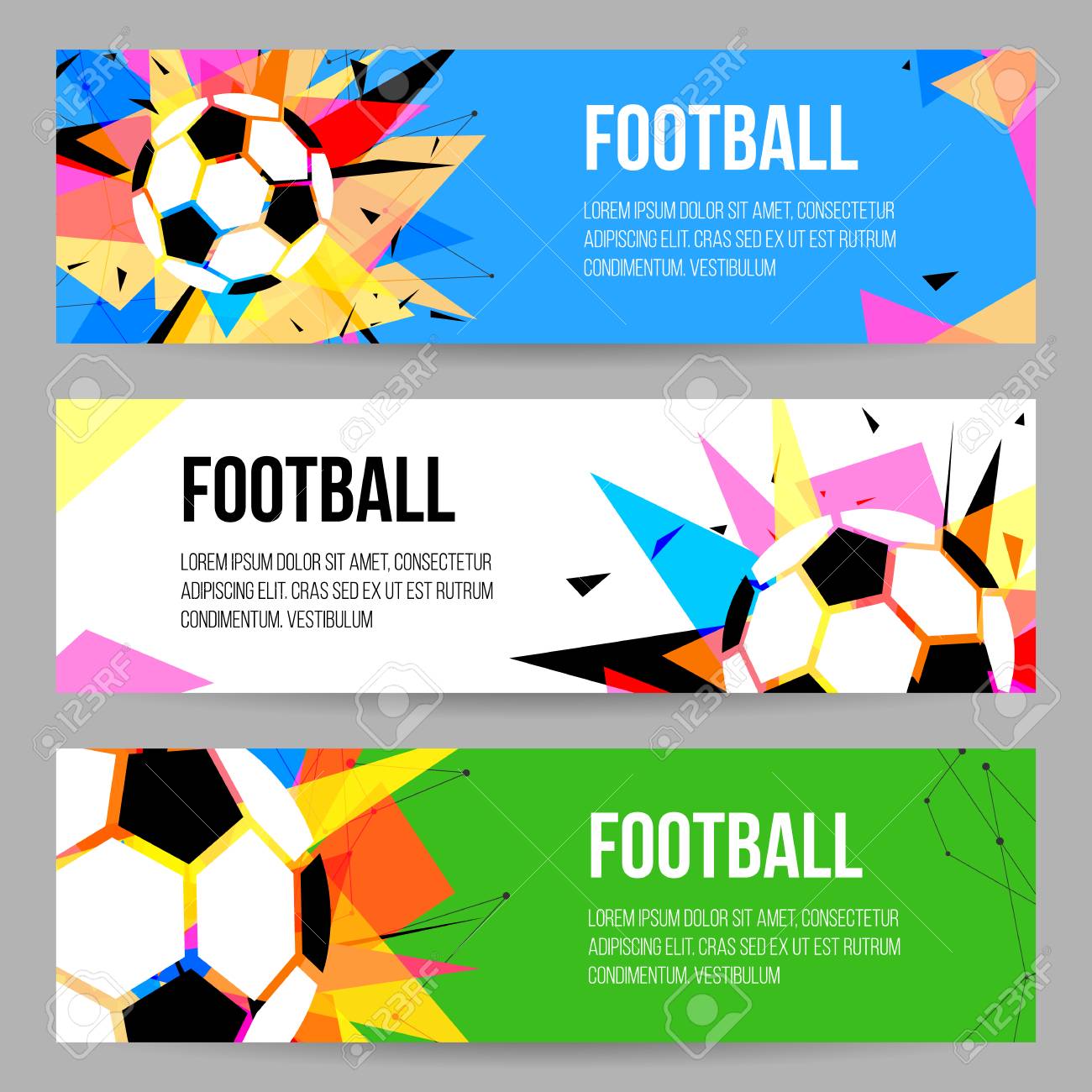 Fußballturnier Banner Vorlagen Festgelegt. Fußball-Meisterschafts For Football Tournament Flyer Template