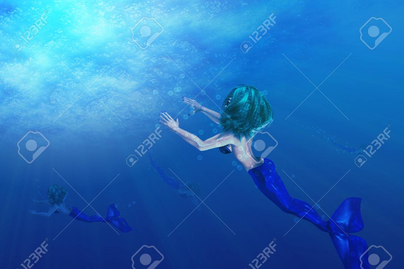 Illustration Of Beautiful Mermaid In Underwater Scene Stock Photo Picture And Royalty Free Image Image Illustration Of Beautiful Mermaid In Underwater Scene Stock Photo Picture And Royalty Free Image Image