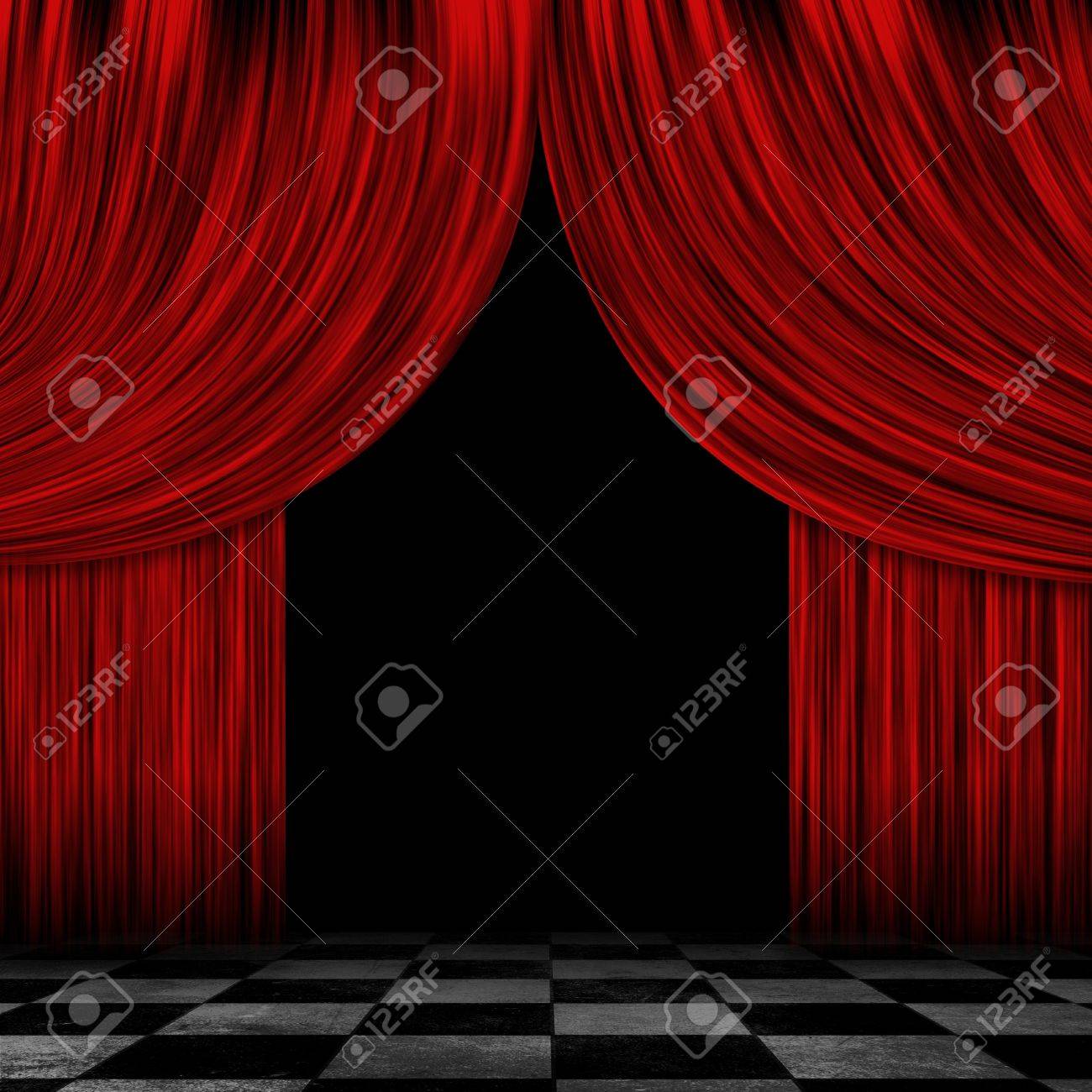 Illustration De Rideaux De Théâtre Ouverts Ou Des Rideaux De Scène ... Illustration De Rideaux De Théâtre Ouverts Ou Des Rideaux De Scène ...