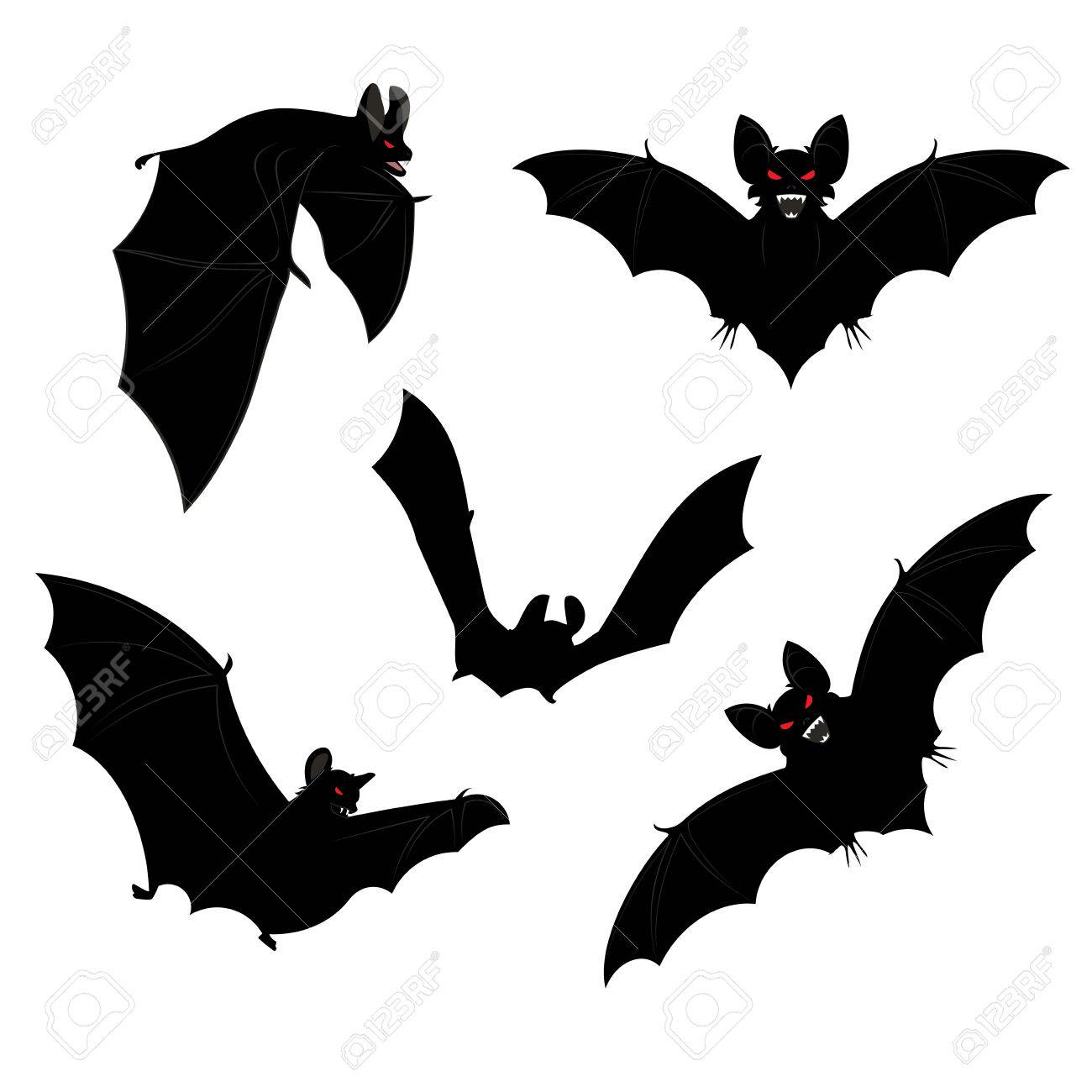 set of black halloween bats silhouettes with red eyes stock vector 32887294 - Halloween Pictures Bats set of black halloween bats silhouettes with red eyes stock vector 32887294 - Halloween Pictures Bats