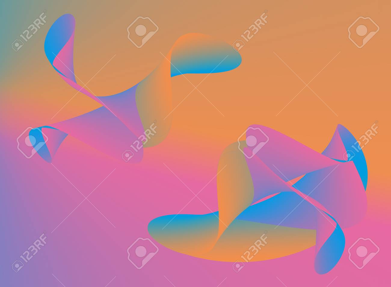 Graphic Wallpaper For Your Smartfon Mesh Modern Interface Of