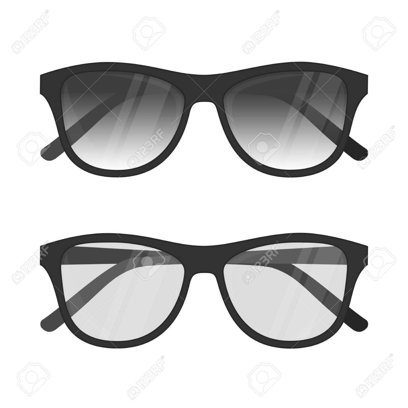 white shade sunglasses