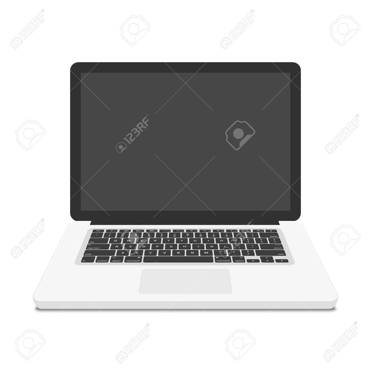 modern laptop mockup royalty free cliparts vectors and stock