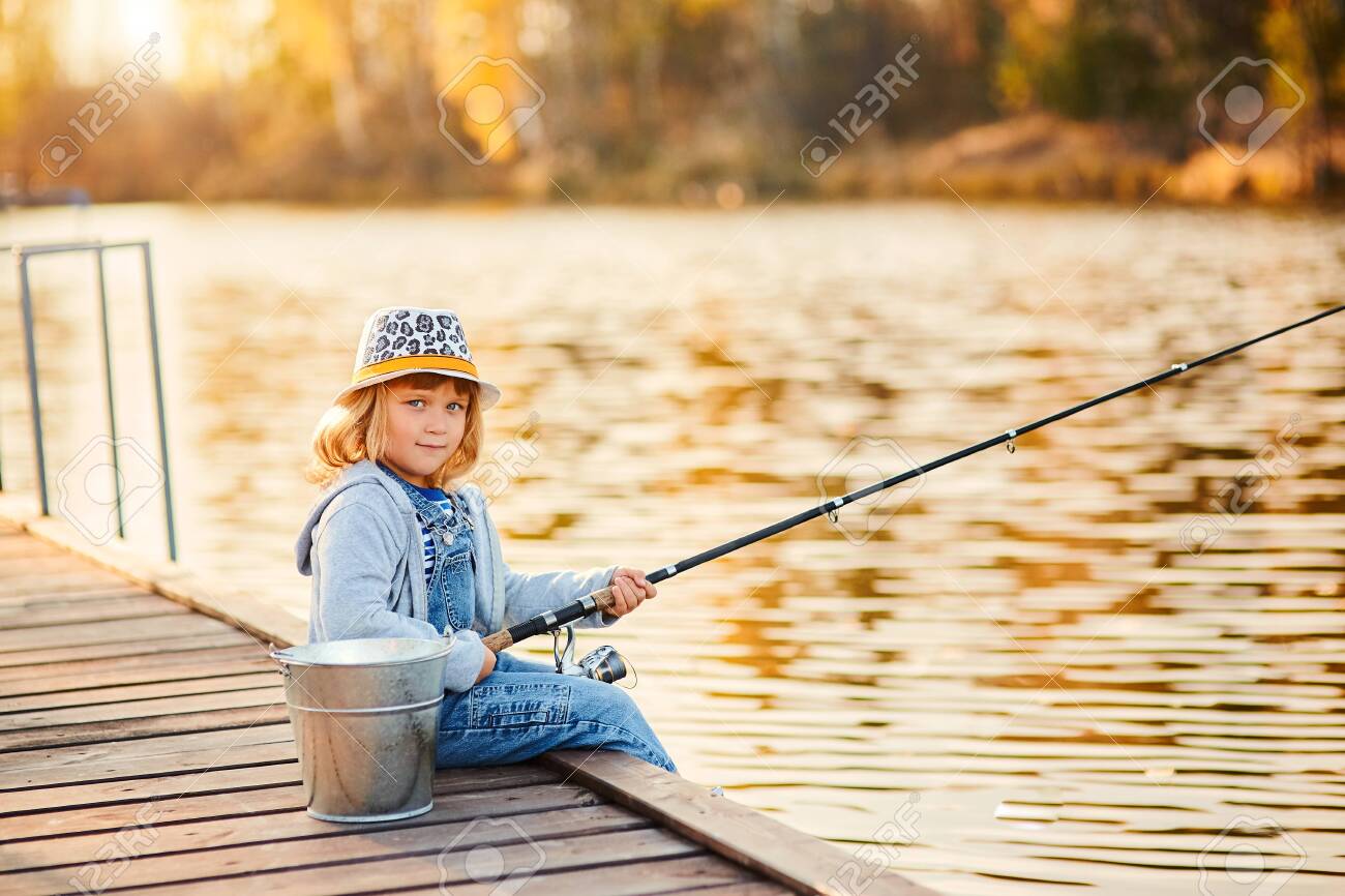 Little girl fishing rod Clearance