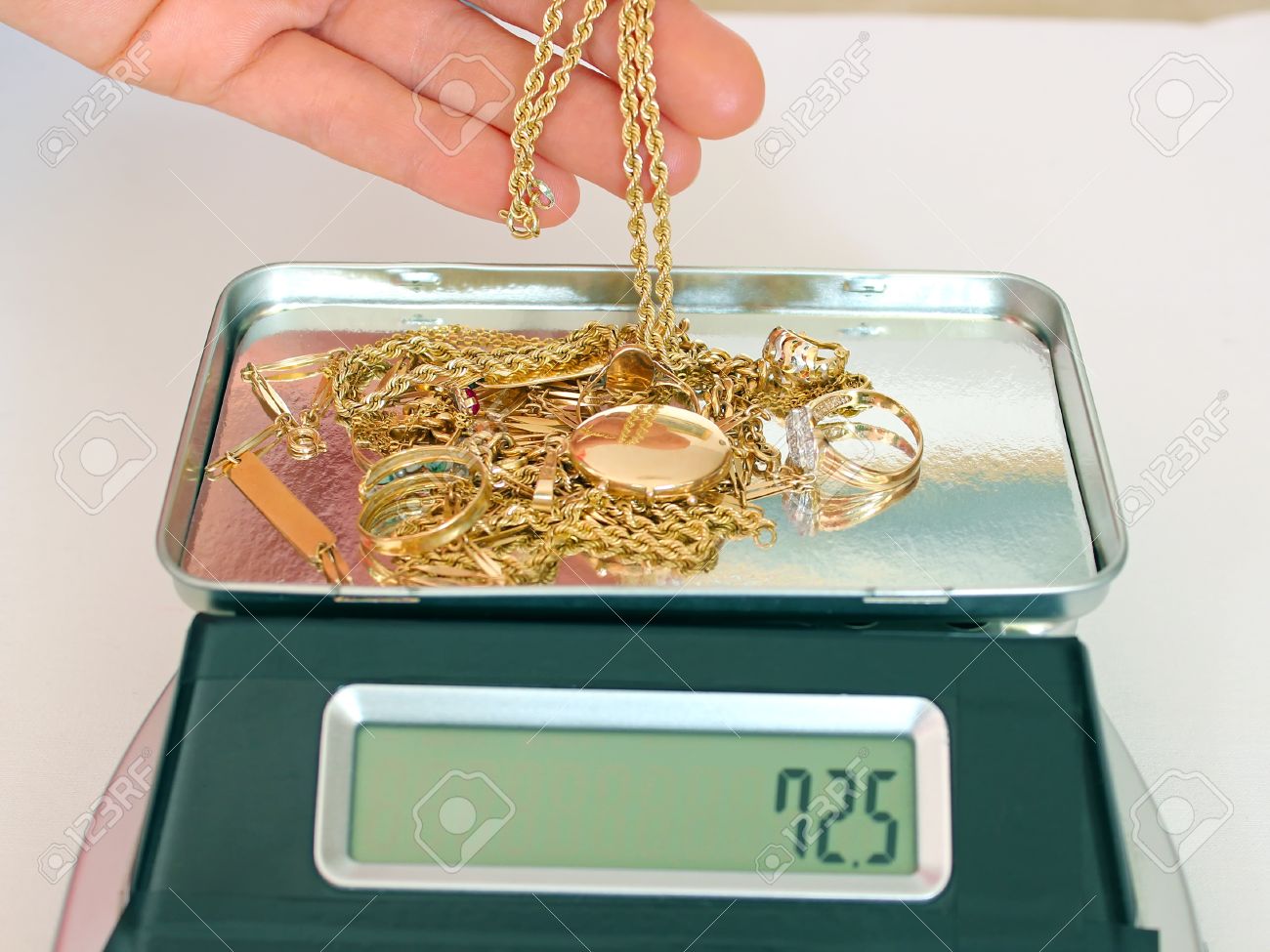 and digital scale