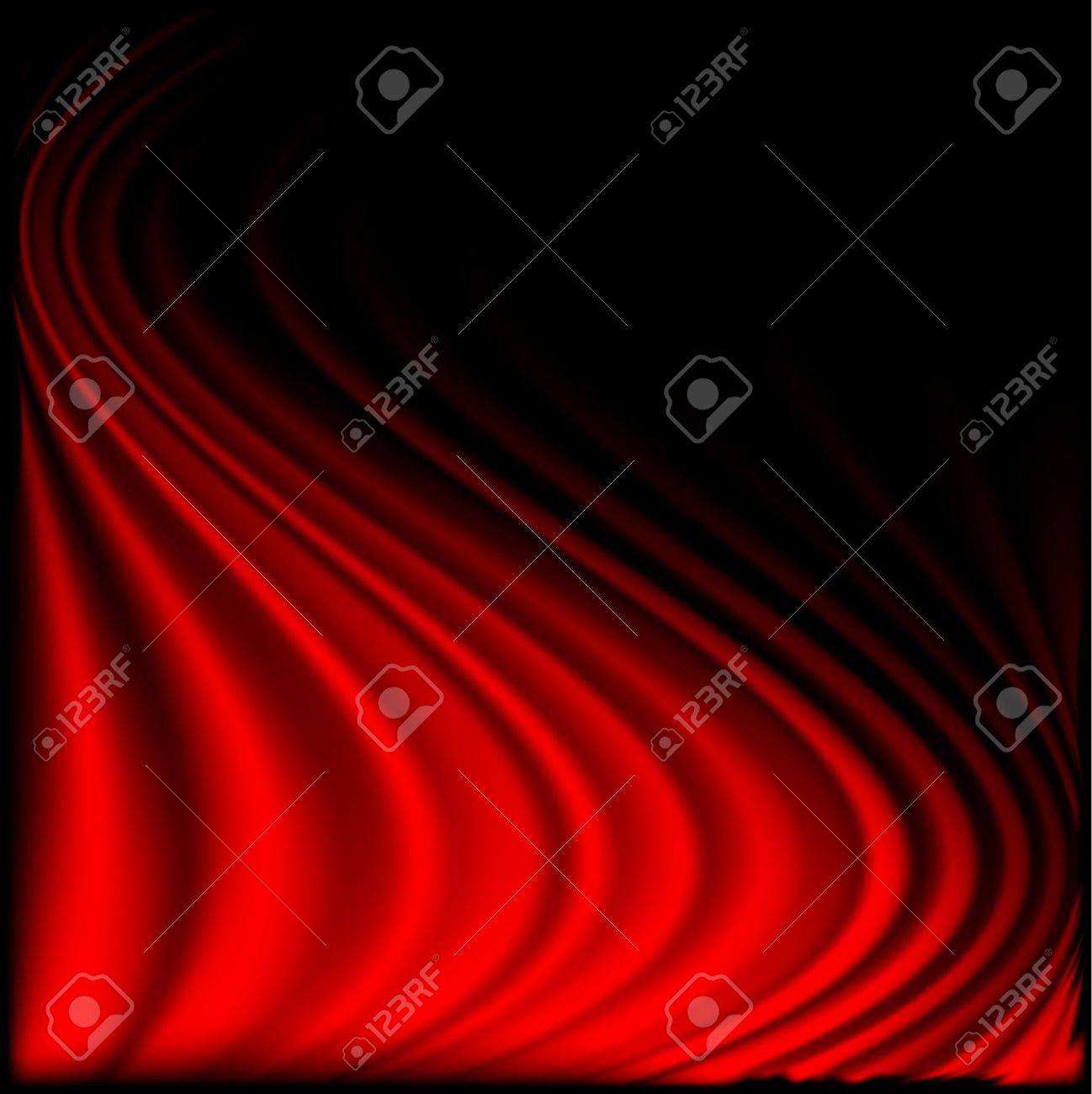 Red curtain background on black.Eps10 - 11812863 Red curtain background on black.Eps10 - 11812863