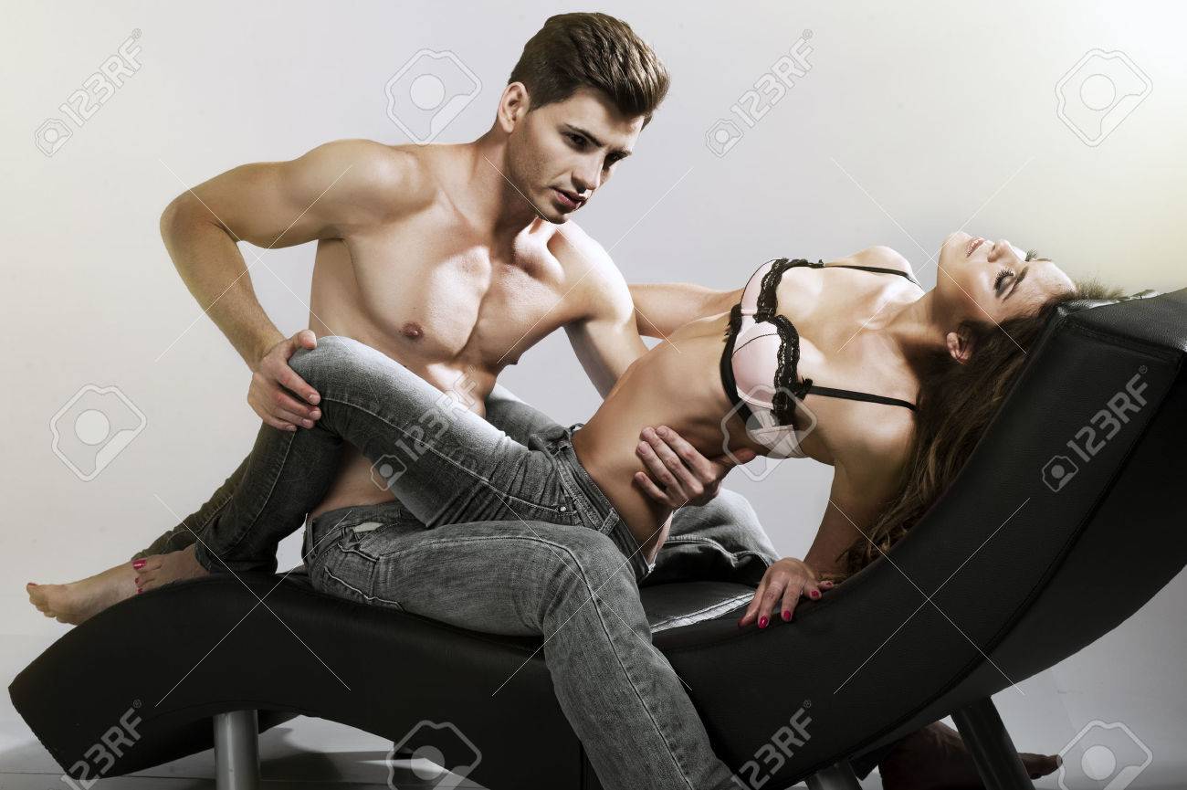 Sexy Man And Woman In Love Stock Photo, Picture and Royalty Free Image.  Image 24811019.