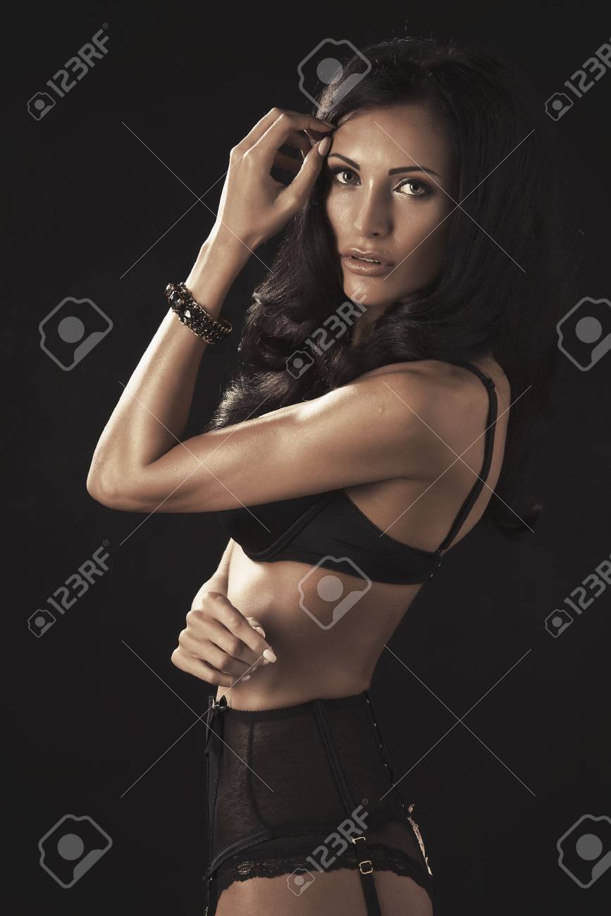 Busty Brunette Model Busty Brunette Model