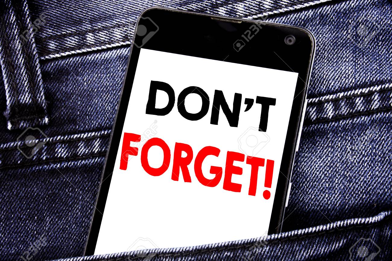 cell phone reminder