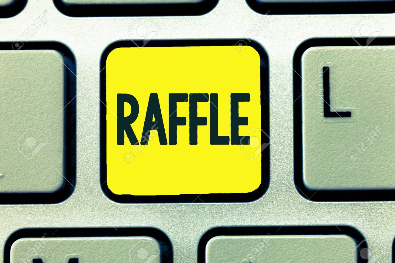 raffle business photo text means of raising money by selling raffle business