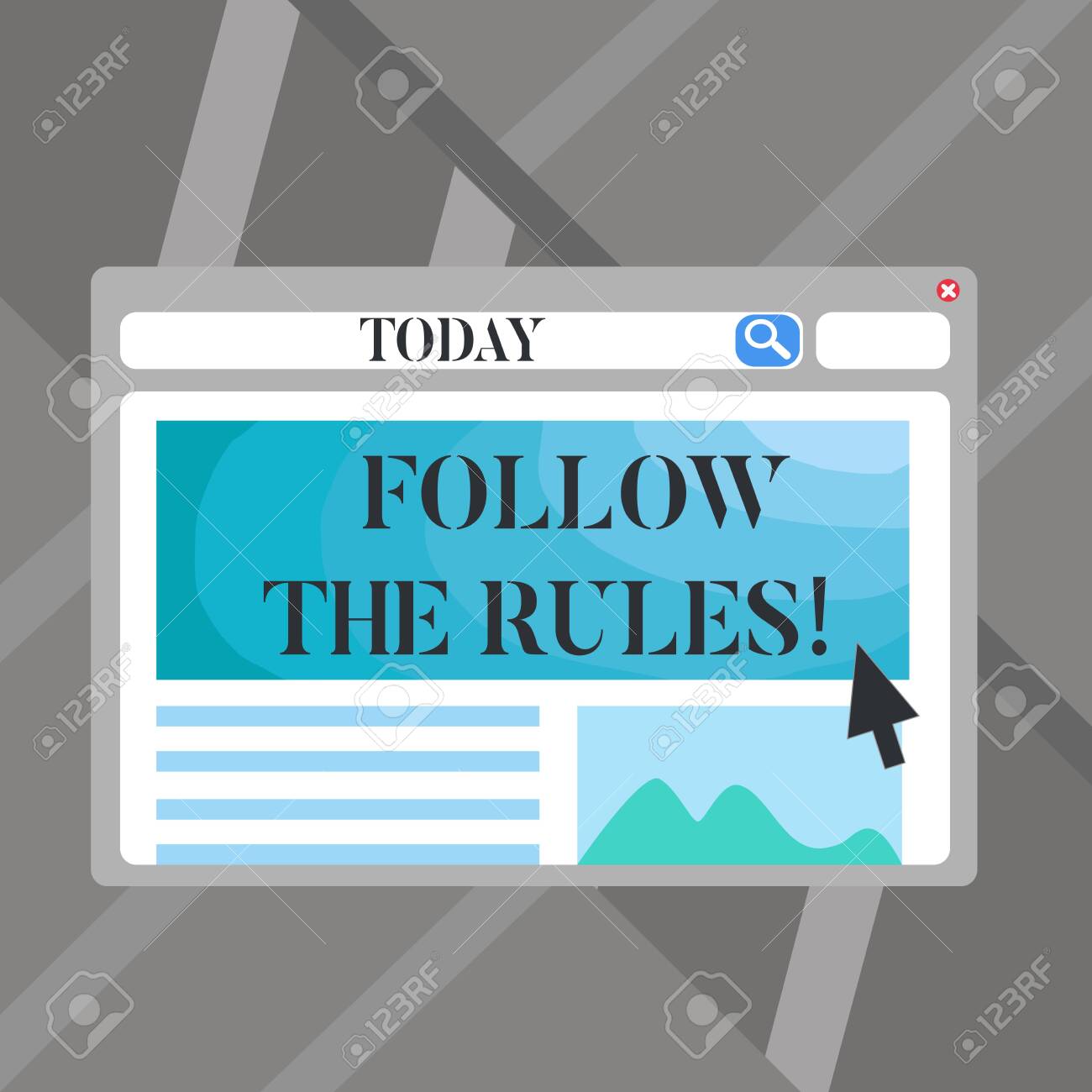 Word Writing Text Follow The Rules. Business Photo Showcasing Go In Business Rules Template Word