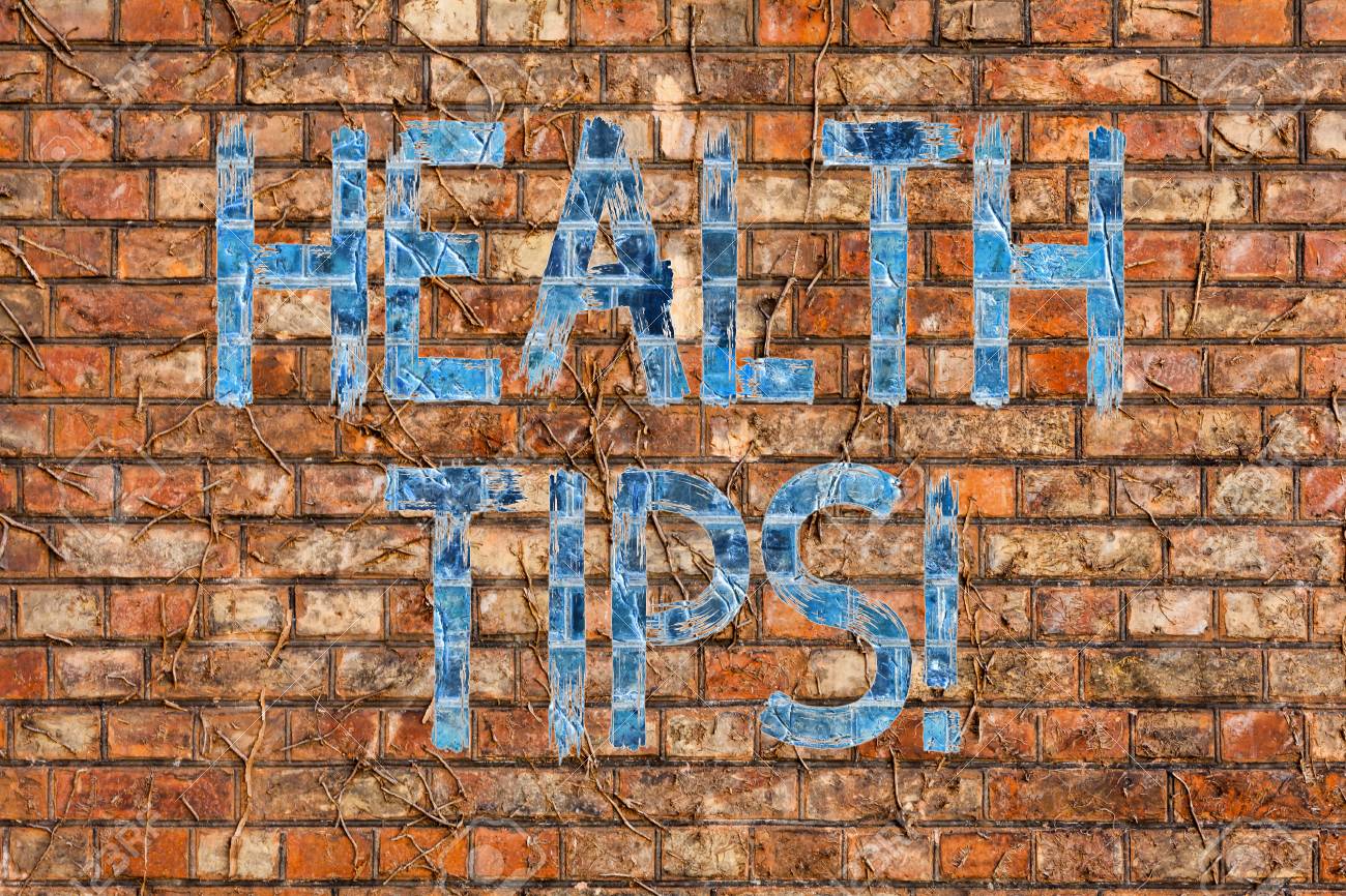 Conceptual Hand Writing Showing Health Tips Concept Meaning Stock Photo Picture And Royalty Free Image Image 119607159