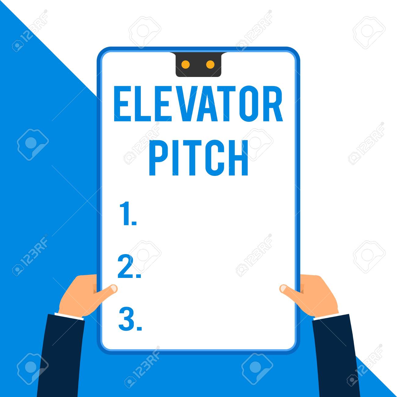 word writing text elevator pitch business photo showcasing a sales elevator pitch