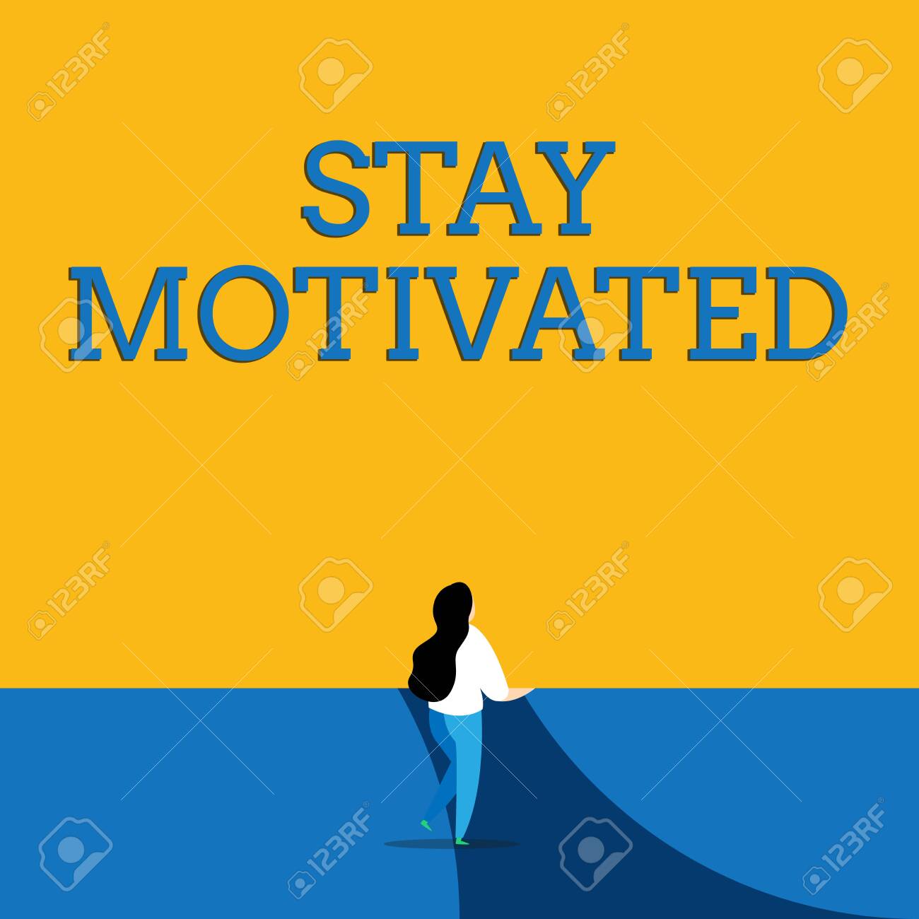 Conceptual Hand Writing Showing Stay Motivated Concept Meaning Stock Photo Picture And Royalty Free Image Image