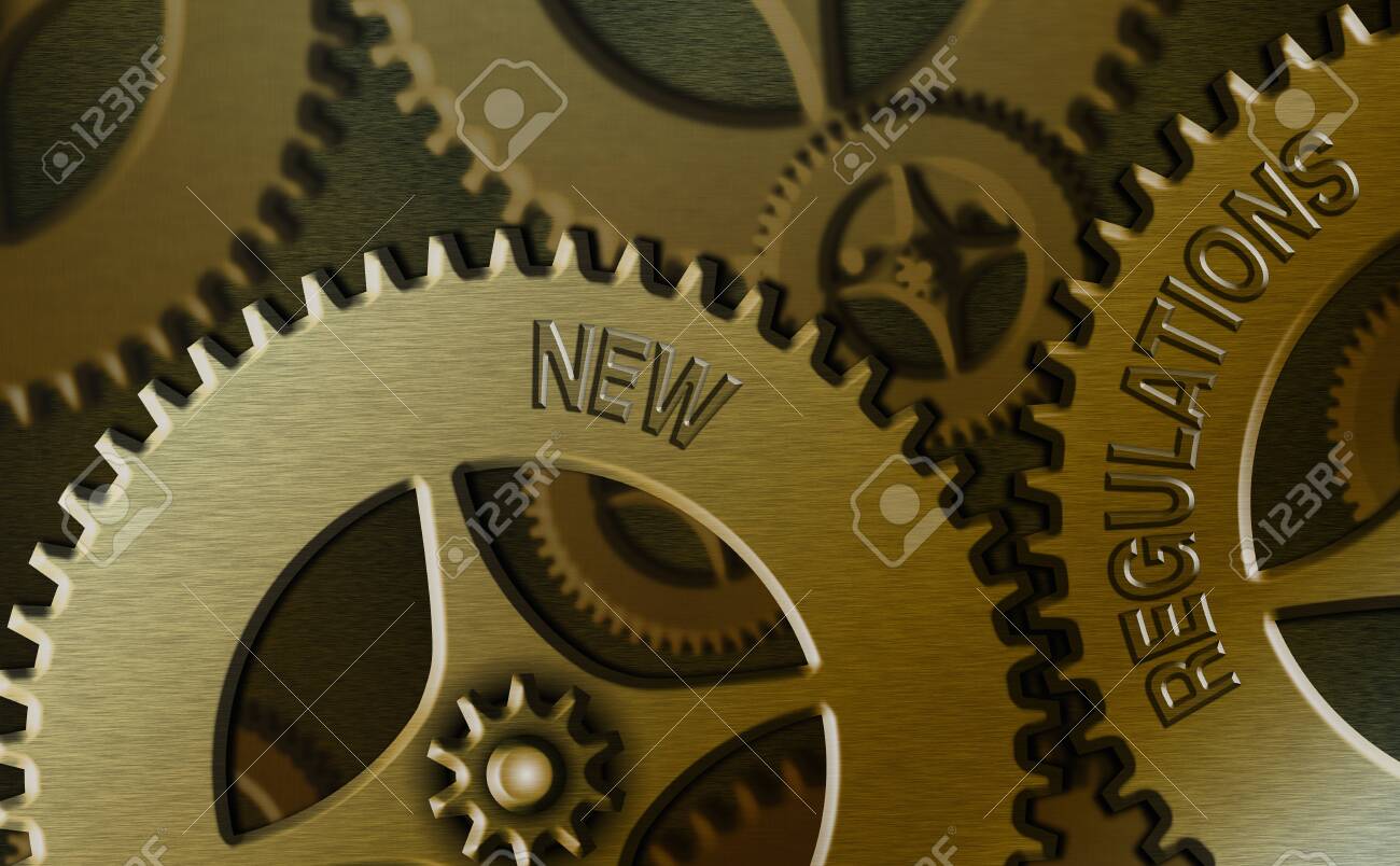 Conceptual hand writing showing New Regulations. Concept meaning Regulation controlling the activity usually used by rules. - 146491386 Conceptual hand writing showing New Regulations. Concept meaning Regulation controlling the activity usually used by rules. - 146491386