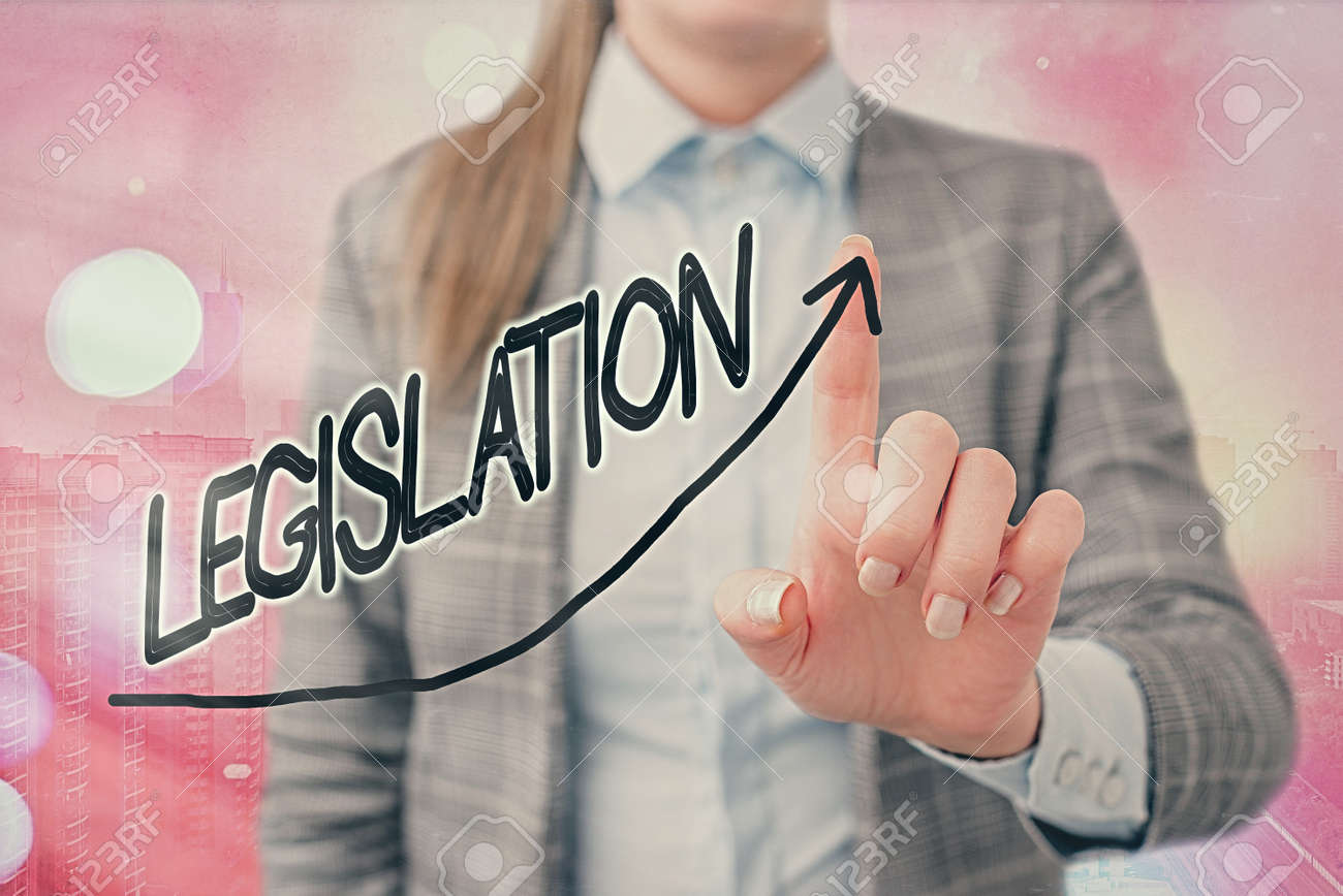 Text sign showing Legislation. Business photo text the exercise of the power and function of making rules digital arrowhead curve rising upward denoting growth development concept - 157716351 Text sign showing Legislation. Business photo text the exercise of the power and function of making rules digital arrowhead curve rising upward denoting growth development concept - 157716351
