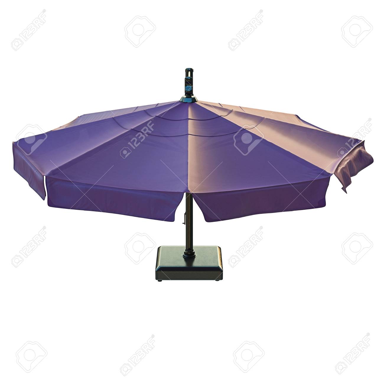 Patio Umbrella For Relax Top View 3D Graphic Stock Photo Patio Umbrella For Relax Top View 3D Graphic Stock Photo
