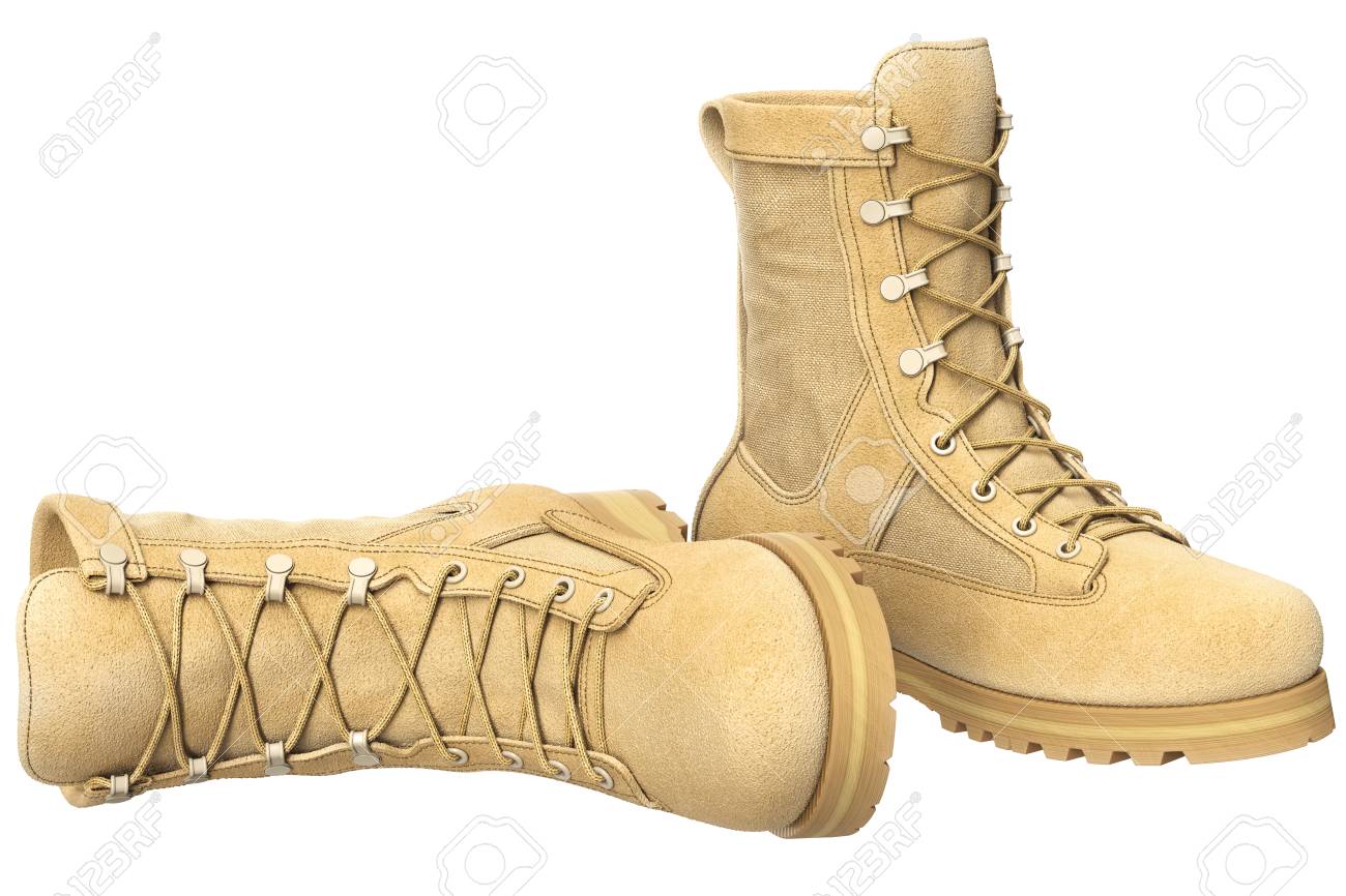 suede army boots