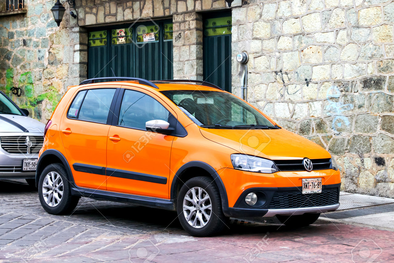 Oaxaca Mexico May 25 2017 Motor Car Volkswagen Crossfox Stock