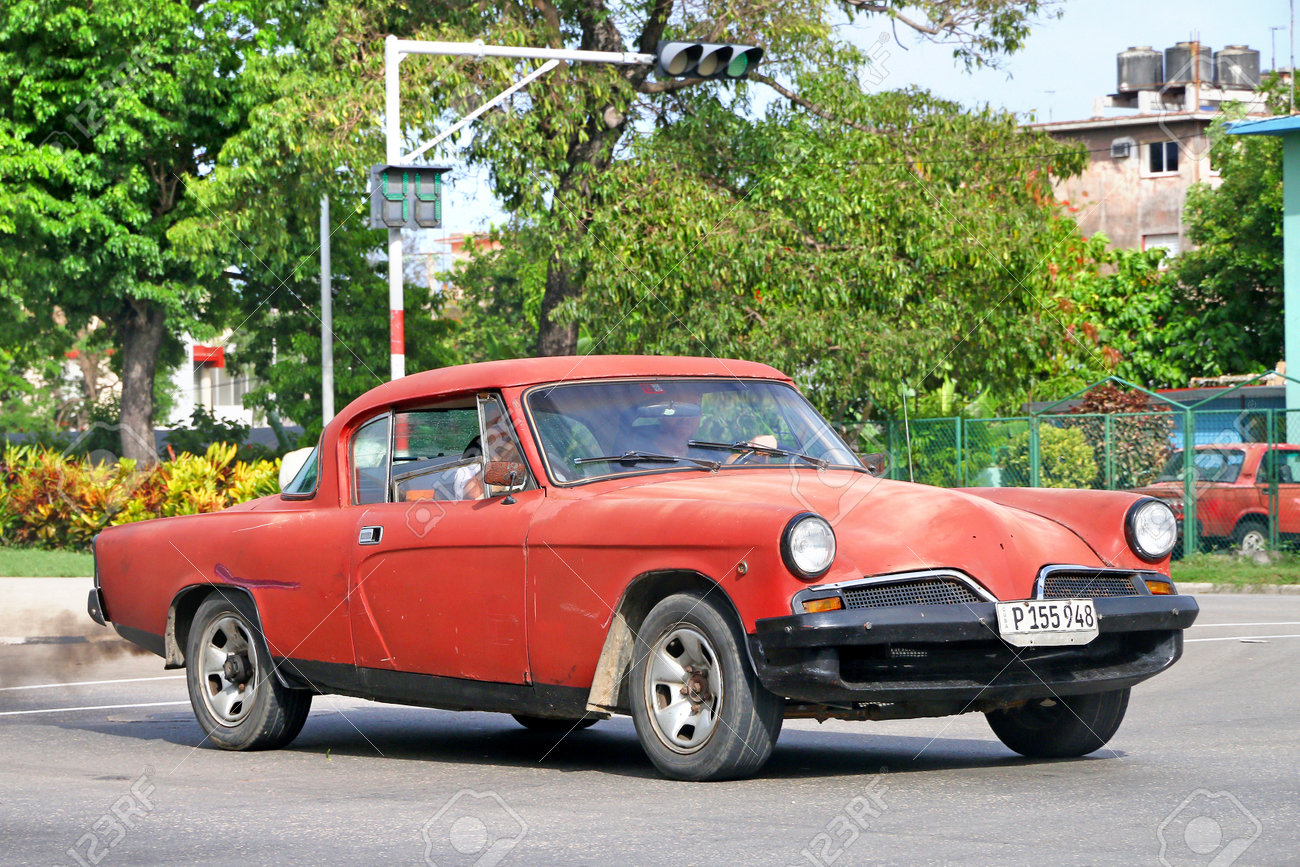 ハバナ キューバ 17 年 6 月 6 日 古い自動車街のスチュードベーカー司令官 の写真素材 画像素材 Image