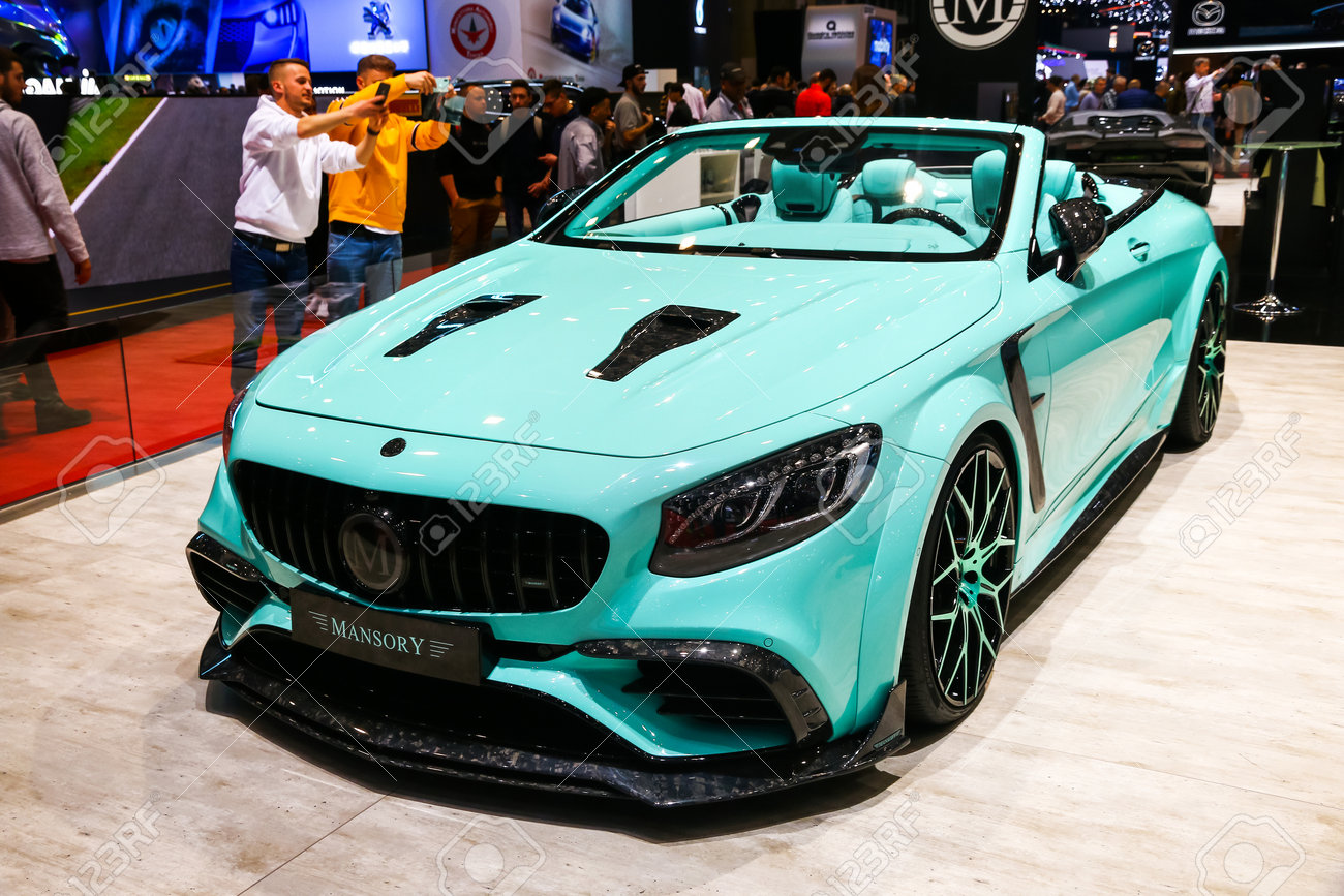 Geneva Switzerland March 11 2019 Mansory Tuned Mercedes Benz A217 S63 Amg Apertus Edition Presented At The Annual Geneva International Motor Show 2019 Stock Photo Picture And Royalty Free Image Image 128538054