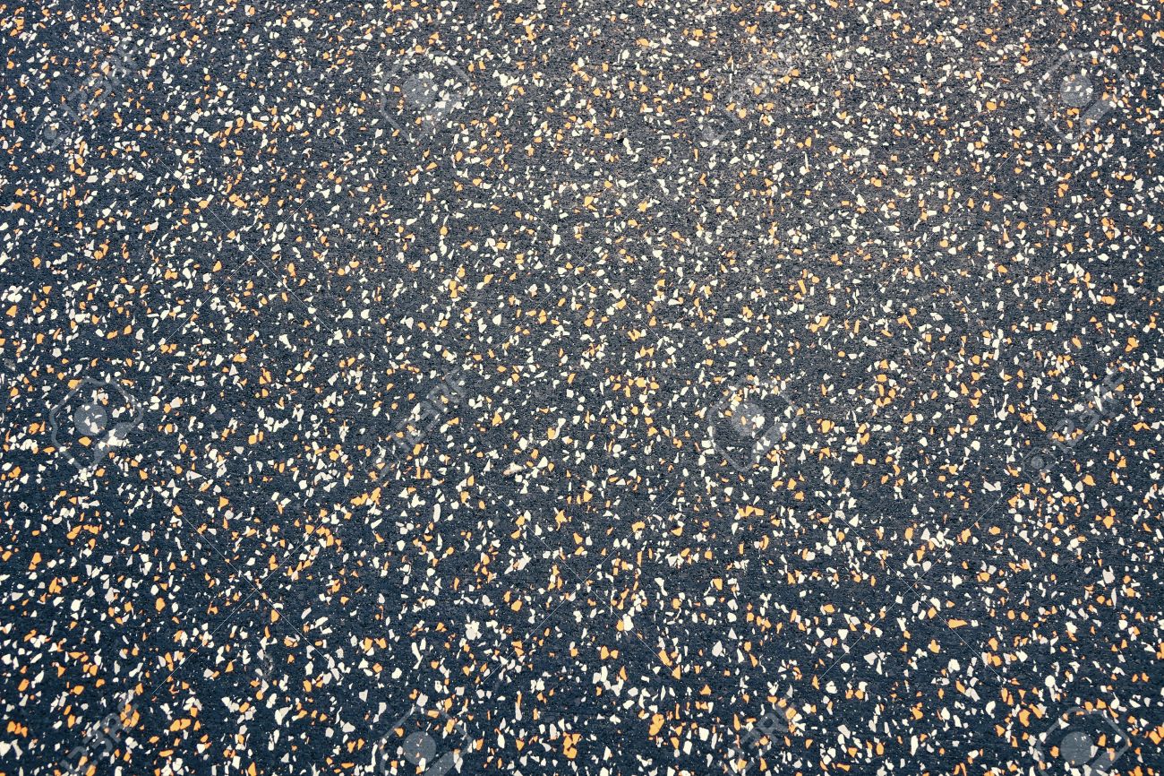 Close Up Of Modern Acoustic Soft Flooring Lino Made Crumb Rubber With Cork Structure Close Up Of Modern Acoustic Soft Flooring Lino Made Crumb Rubber With Cork Structure