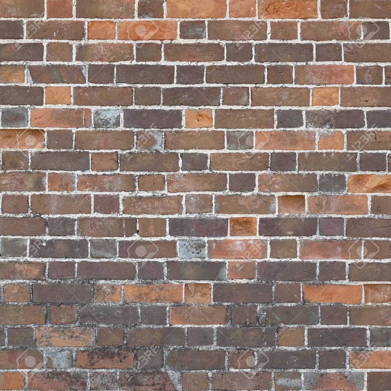 Fondo Rojo Viejo Manchado De La Pared De Ladrillo Negra Marron