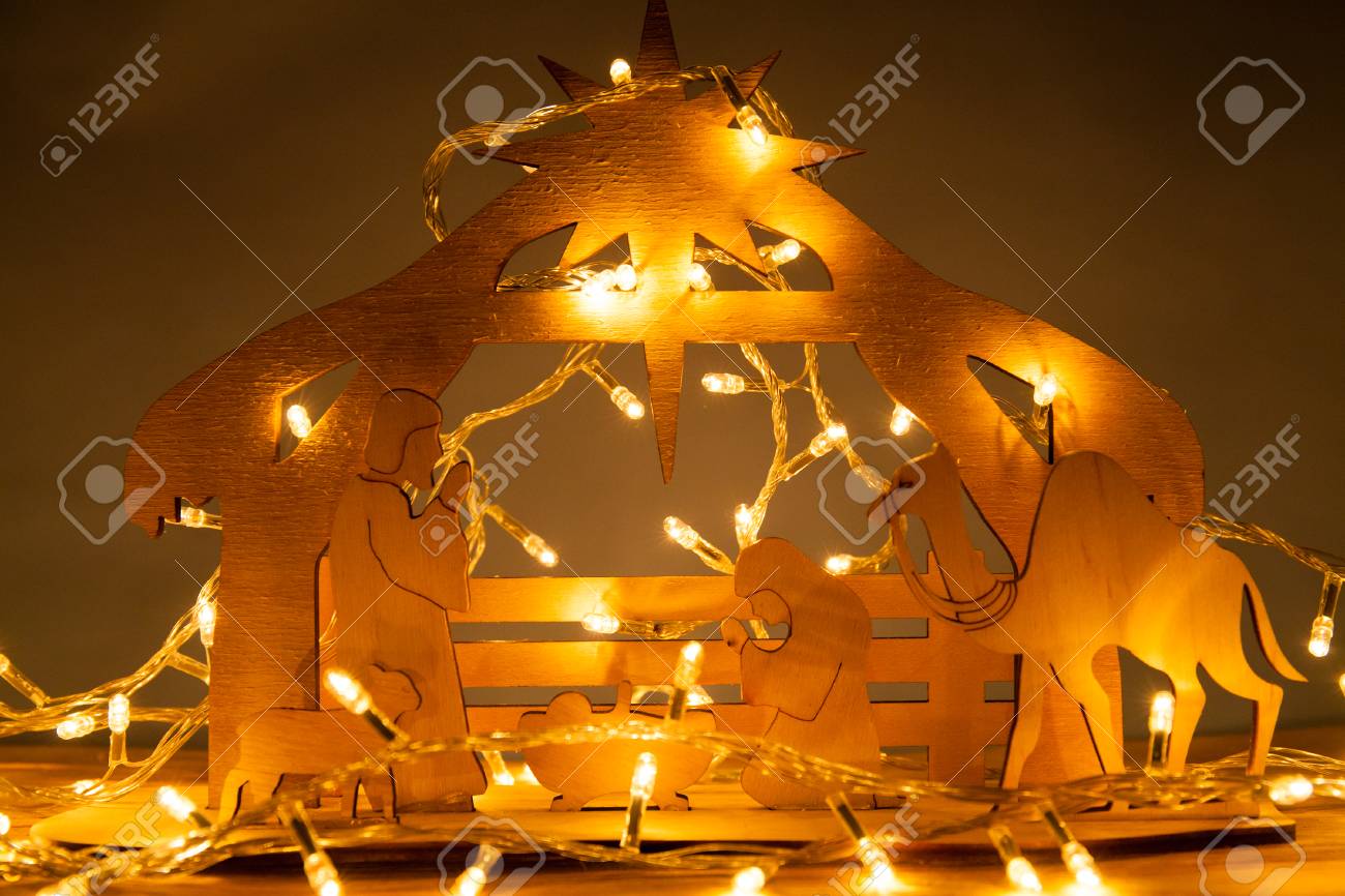 christmas nativity scene of