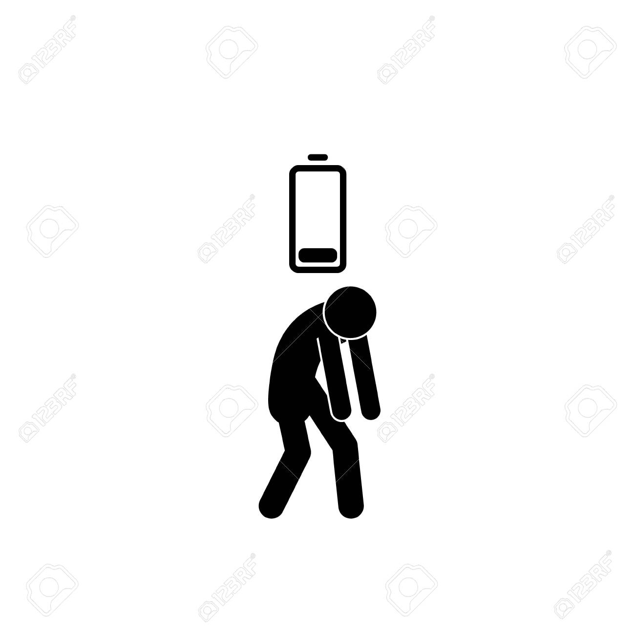 Exhausted No Energy Icon Element Of Walking And Running People Royalty Free Cliparts Vectors And Stock Illustration Image Exhausted No Energy Icon Element Of Walking And Running People Royalty Free Cliparts Vectors And Stock Illustration Image