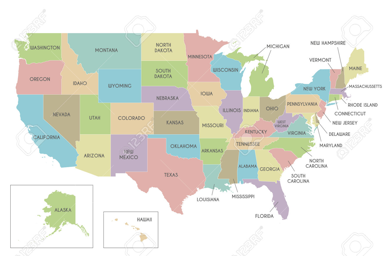 vector-map-of-usa-with-states-and-administrative-divisions-editable-and-clearly-labeled-layers-royalty-free-svg-cliparts-vectors-and-stock-illustration-image-194068670 for Free Printable Map Of Usa With States Labeled Vector Map Of USA With States And Administrative Divisions. Editable And Clearly Labeled Layers. Royalty Free SVG, Cliparts, Vectors, and Stock Illustration. Image 194068670. for Free Printable Map Of Usa With States Labeled