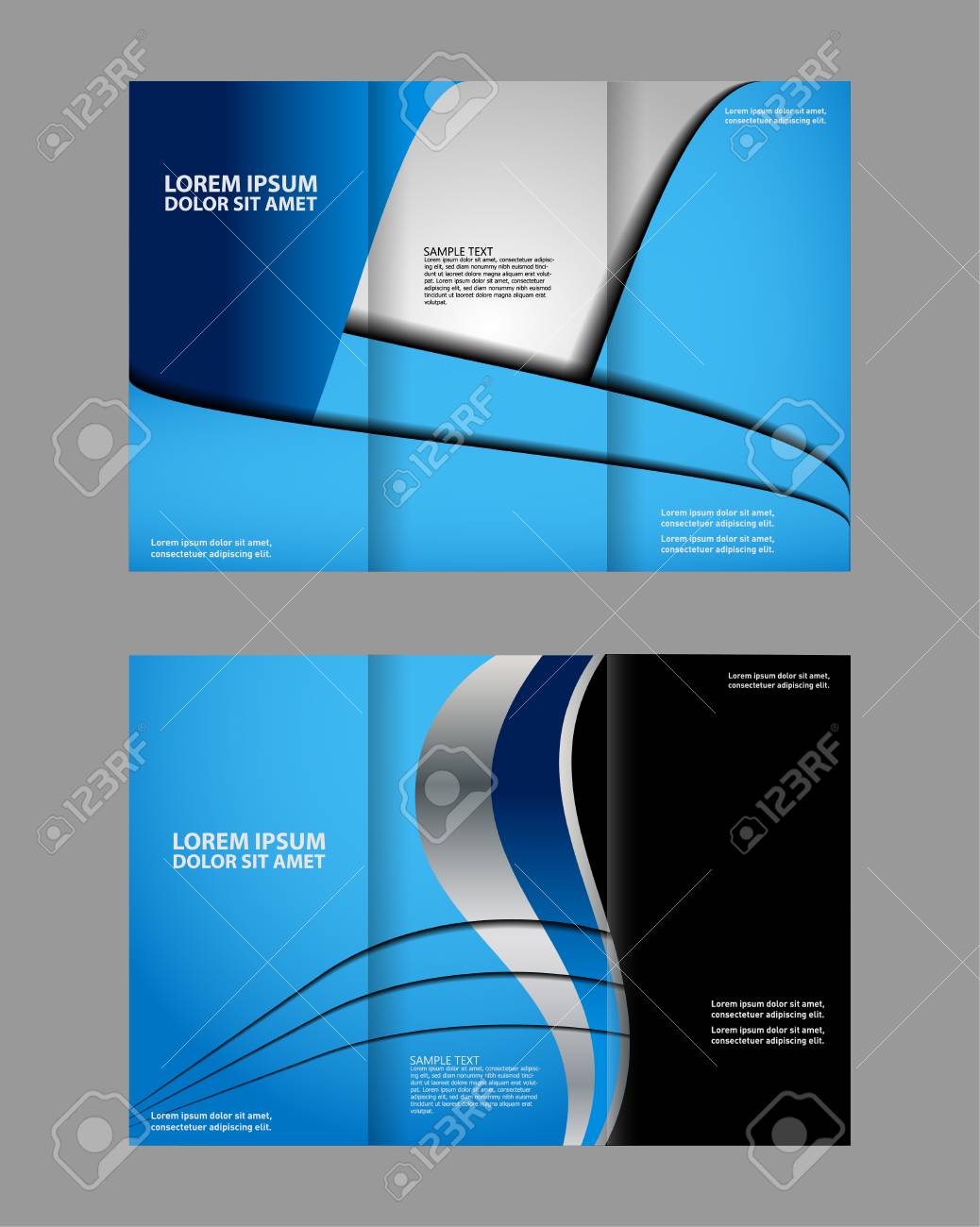 sample tri fold brochure