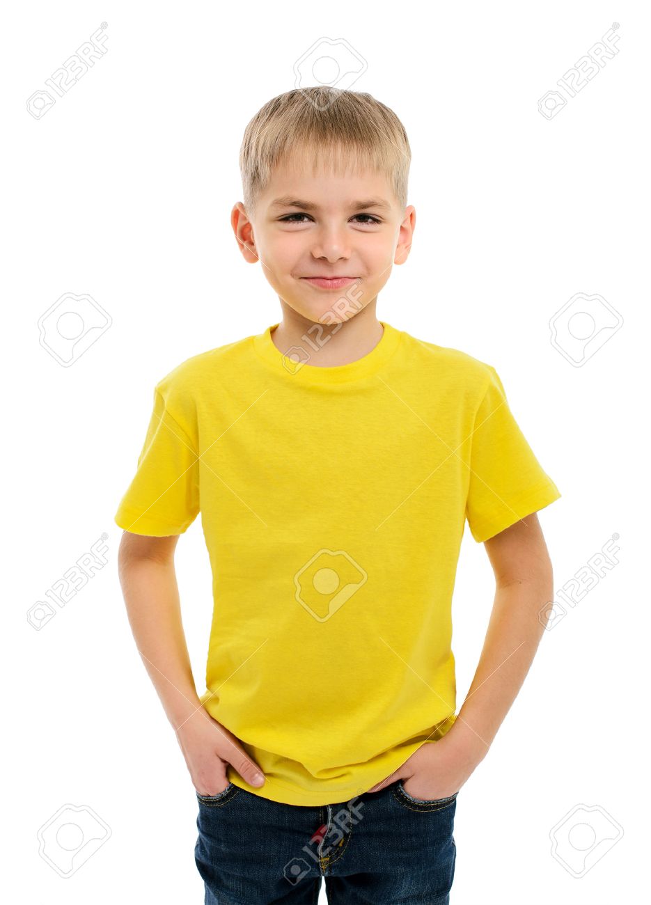 Portrait of happy little boy over white - 23313515 Portrait of happy little boy over white - 23313515
