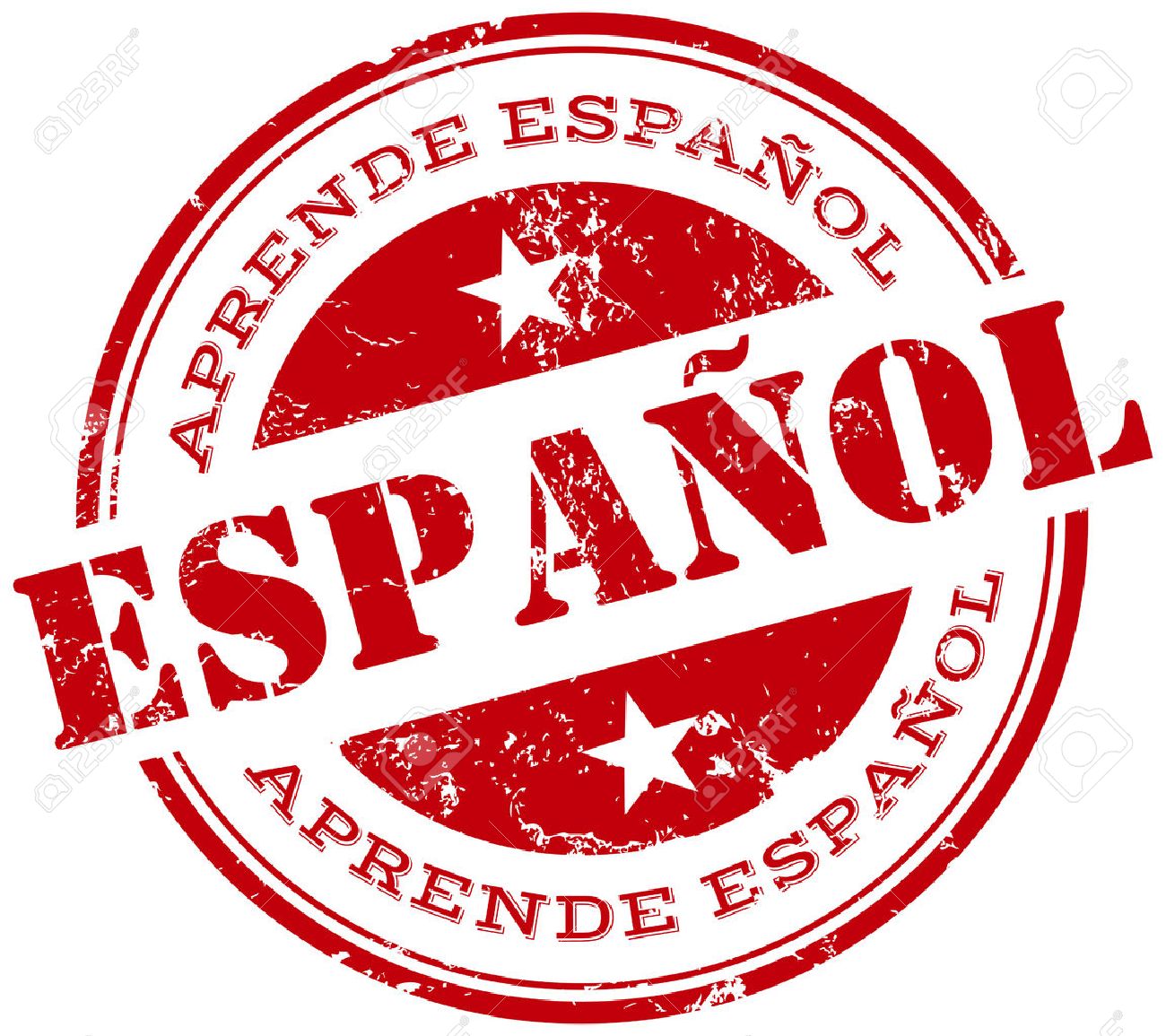 aprender español sello en