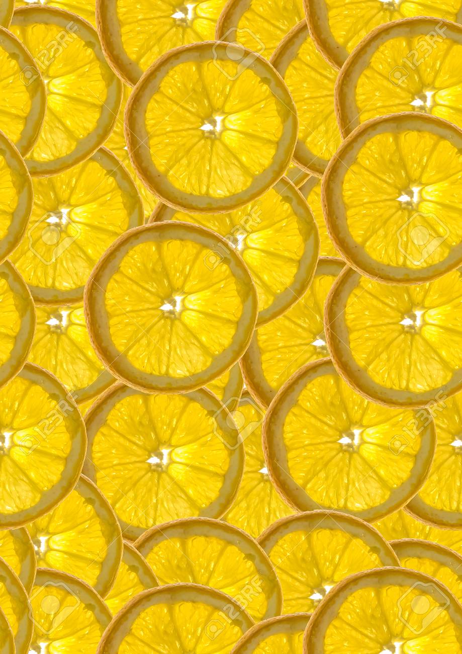 Scalable Photo Wallpapers On The Topic Of Lemons And Lemon Slices Stock Photo Picture And Royalty Free Image Image 77985063