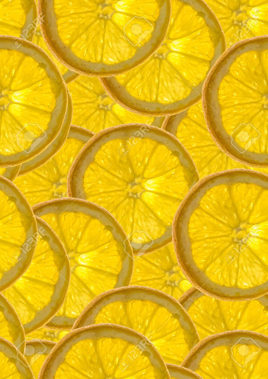 Scalable Photo Wallpapers On The Topic Of Lemons And Lemon Slices Stock Photo Picture And Royalty Free Image Image 77842621