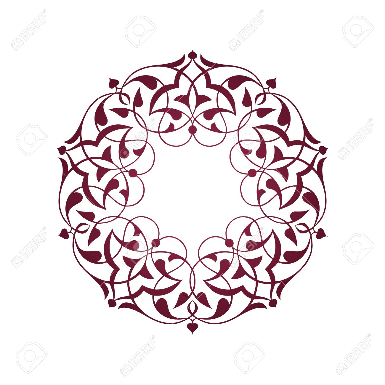 Purple Ottoman Patterns Over White Royalty Free Cliparts Vectors - Purple Ottoman Patterns Over White Stock Vector purple ottoman patterns over white royalty free cliparts vectors - purple ottoman patterns over white stock vector