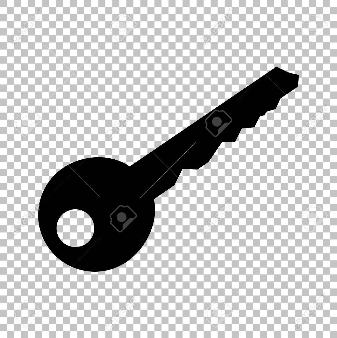 key sign flat style